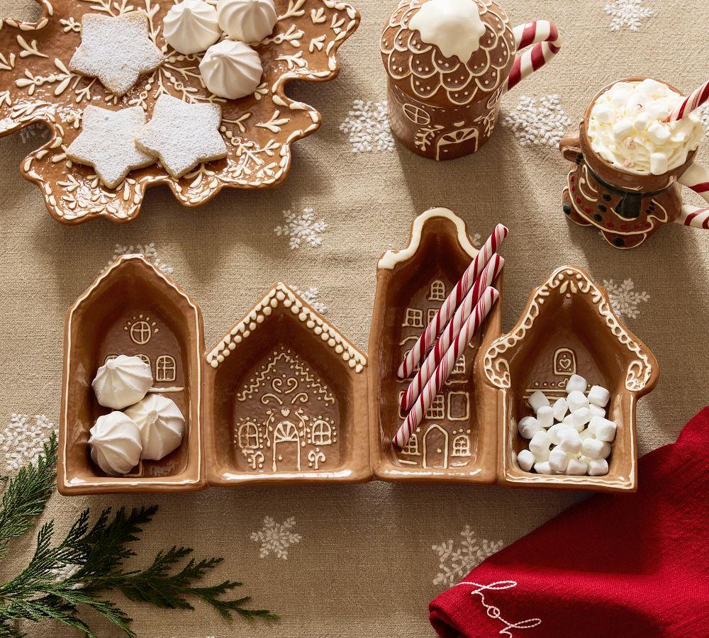 Gingerbread Stoneware Serveware Collection